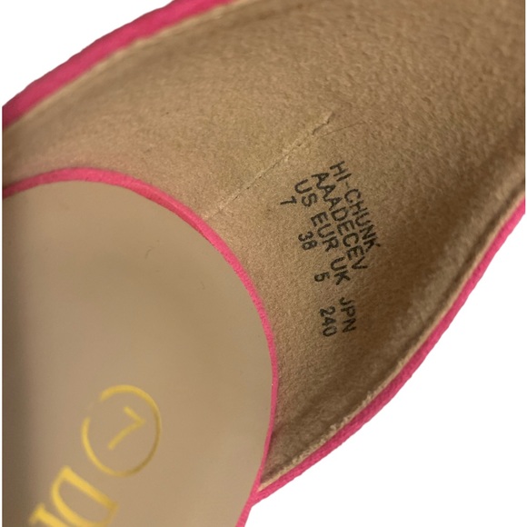 Women’s Size 7, 4 inch Chunky Dream Paris High Heels - Picture 4 of 8